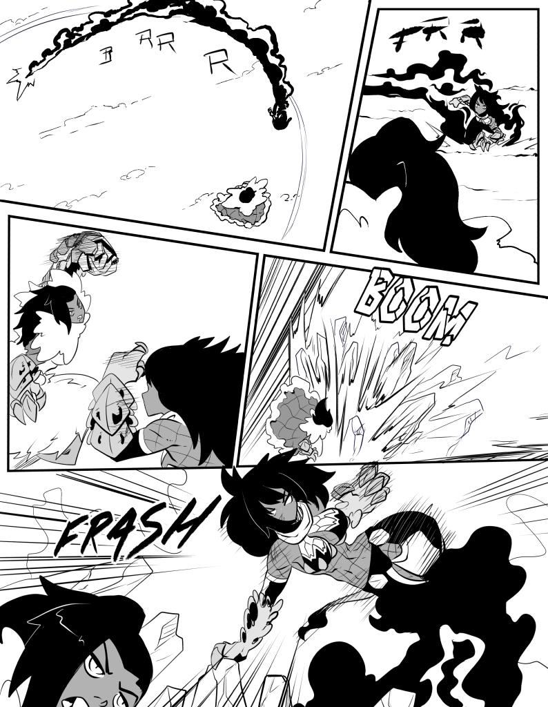 Monster girls on tour - Episode 387, Page 1: Page 387